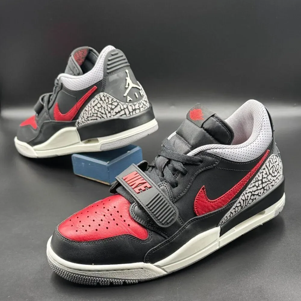 Jordan Legacy 312 Low 'Bred Cement'
